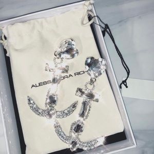 Alessandra Rich Anchor Earrings